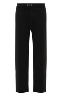 Шерстяные брюки MSGM
