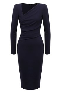 Платье из вискозы Emporio Armani