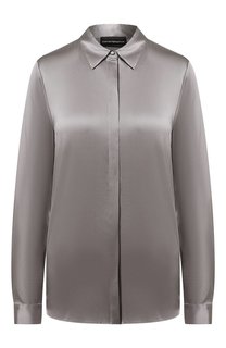 Шелковая блузка Emporio Armani