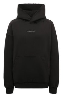 Хлопковое худи Balenciaga