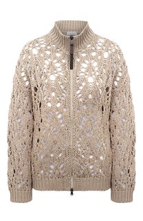 Хлопковый кардиган Brunello Cucinelli