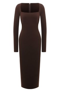 Платье из вискозы Dolce & Gabbana