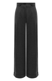 Брюки из шерсти и кашемира Emporio Armani