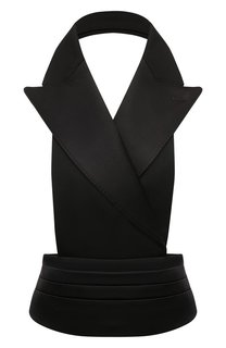 Жилет из шелка и шерсти Dolce & Gabbana