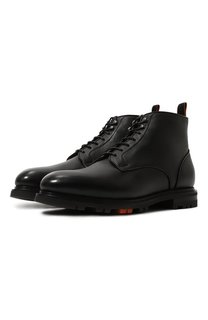 Кожаные ботинки Colin Rock Santoni