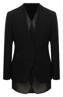 Жакет из вискозы и льна Brunello Cucinelli