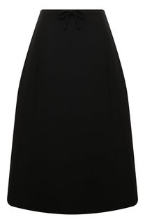 Юбка из шерсти и шелка Valentino