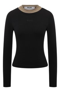 Хлопковый лонгслив MSGM