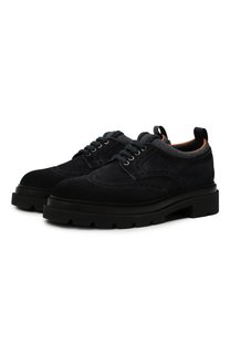 Замшевые дерби Milano Santoni