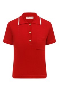 Хлопковое поло Valentino