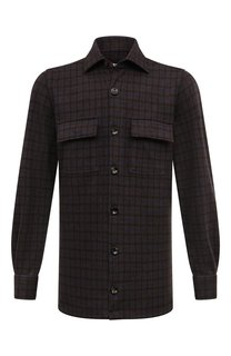Шерстяная рубашка Kiton