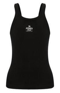 Хлопковая майка Fendi