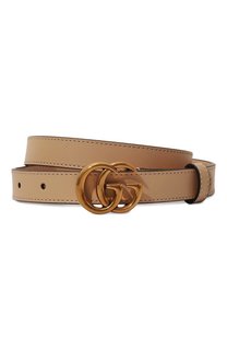 Кожаный ремень GG Marmont Gucci