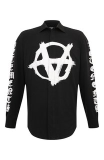 Хлопковая рубашка VETEMENTS