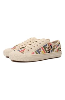Текстильные кеды Domino Fendi