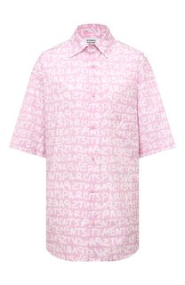 Хлопковая рубашка VETEMENTS