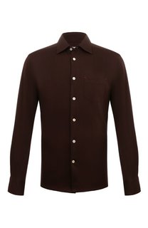 Хлопковая рубашка Kiton