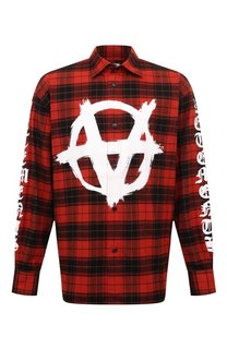 Хлопковая сорочка VETEMENTS