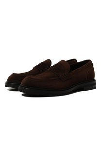 Замшевые пенни-лоферы Altavilla Dolce & Gabbana