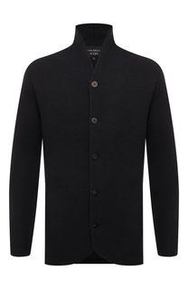 Пиджак из шерсти и хлопка Emporio Armani