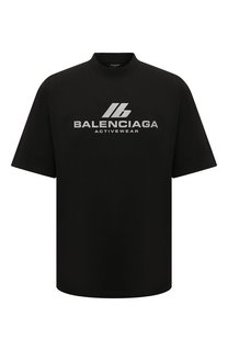 Хлопковая футболка Balenciaga