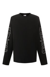 Хлопковый лонгслив VETEMENTS