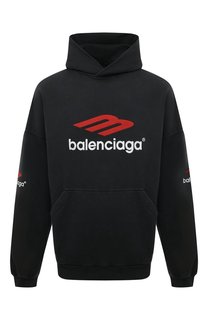 Хлопковое худи Balenciaga