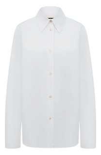 Хлопковая рубашка Jil Sander