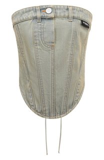 Джинсовый корсет VETEMENTS