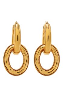 Серьги со съемной частью Jil Sander