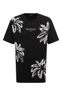 Хлопковая футболка Balmain