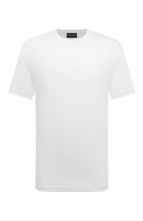 Хлопковая футболка Giorgio Armani