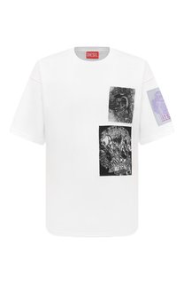 Хлопковая футболка Diesel