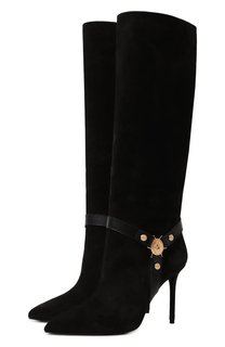 Замшевые сапоги Eva 95 Balmain