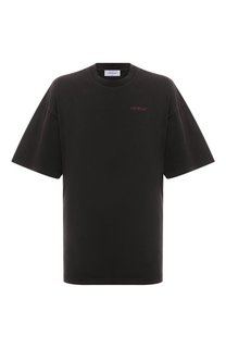 Хлопковая футболка Off-White