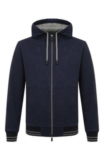 Толстовка из хлопка и шерсти Capobianco