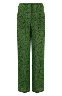 Брюки из вискозы Dries Van Noten