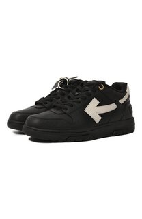 Кожаные кеды Out of Office Off-White