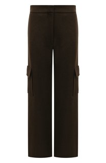 Шерстяные брюки-карго Jil Sander