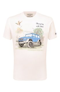 Хлопковая футболка MC2 Saint Barth