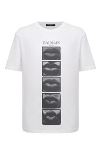 Хлопковая футболка Balmain