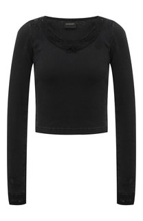 Хлопковый лонгслив Balenciaga