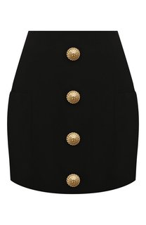 Юбка из вискозы Balmain