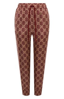 Шелковые джоггеры Gucci