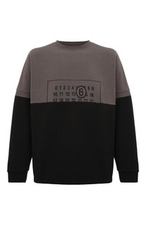 Хлопковый свитшот MM6