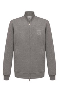 Толстовка из хлопка и кашемира Brunello Cucinelli