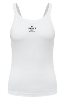 Хлопковая майка Fendi