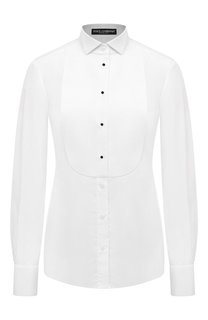 Хлопковая рубашка Dolce & Gabbana