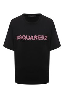 Хлопковая футболка Dsquared2