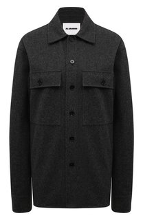 Шерстяная рубашка Jil Sander